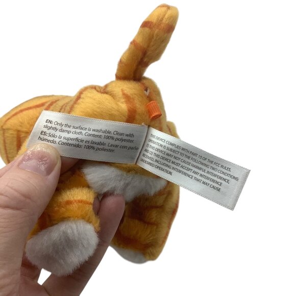 Club Petz IMC Toys Mini Tickles Tabby Plush Cat Stuffed Animal Toy 6" Giggles - Picture 3 of 6
